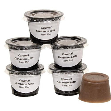 6 Pkg Caramel Cinnamon Latte Scent Shots - The Fox Decor